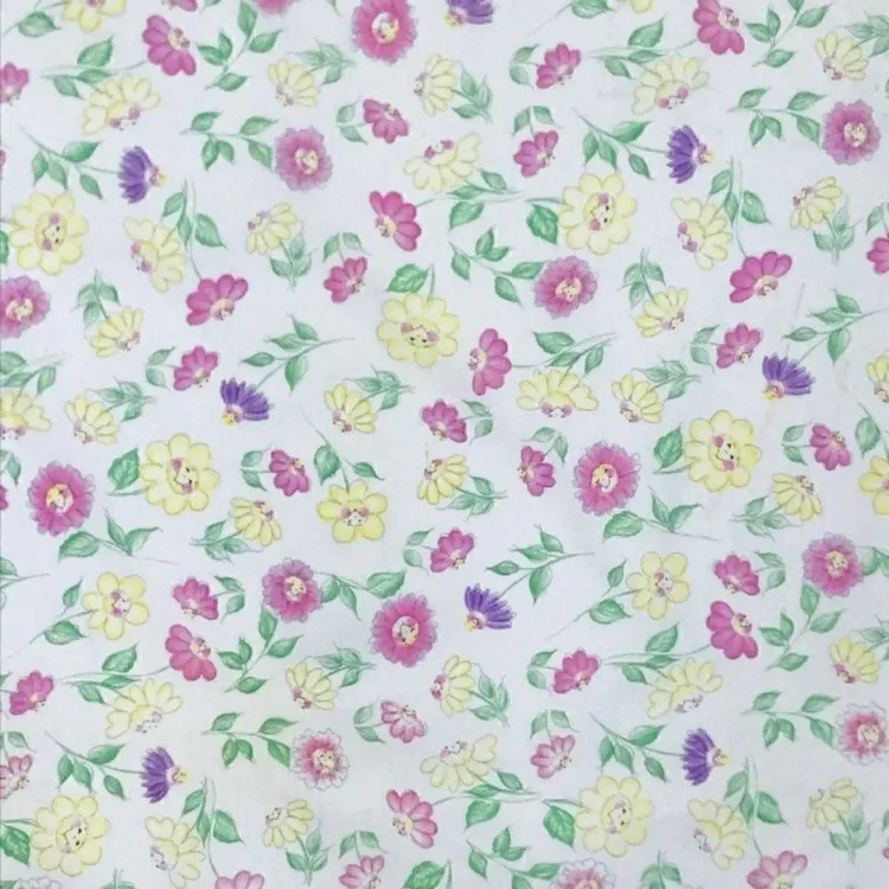 Flower Party Tossed Flowers Fabric